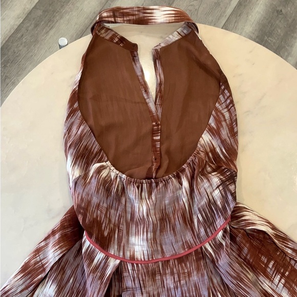 Elizabeth and James, Women’s, Molly, Silk, Halter, Open Back, Mini, Dress. - Picture 7 of 15